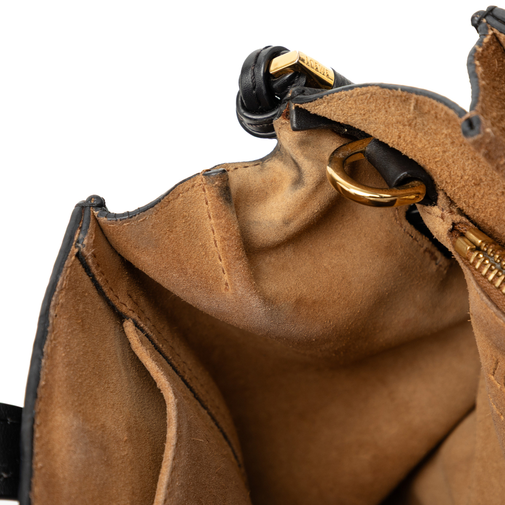 Pre-Loved LOEWE Small Leather Gate Top Handle Bag - Picture 7 of 9